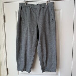 Eileen Fisher Cropped Gray Dress Pants, XL